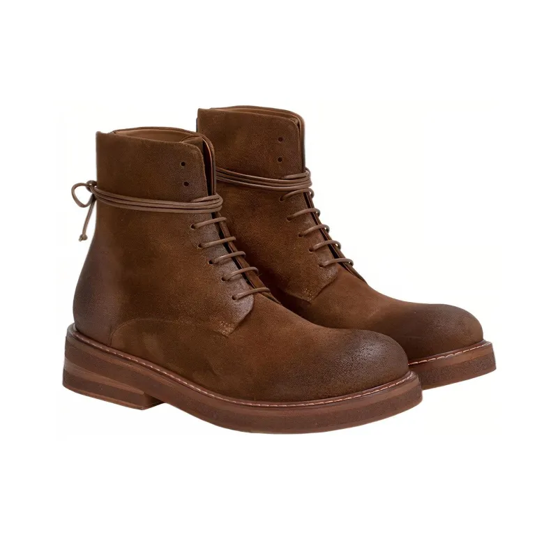 Marsèll Parrucca Ankle Boots Men's Brown-3