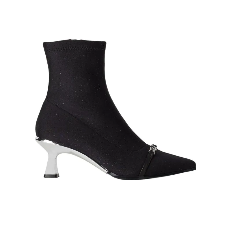 Karl Lagerfeld Panache Glitter Ankle Boots Women's-1
