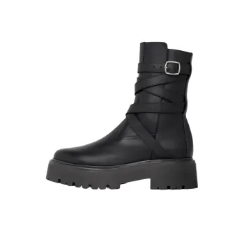 CELINE Ankle Boots 4.5cm Women's Black