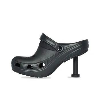 Balenciaga X Crocs Madame 80MM Black Women's