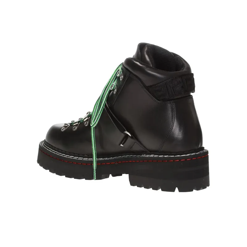 VERSACE Fashion Ankle Boots Men's Black-3