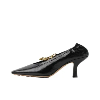 Bottega Veneta Sharp Spool Heel High Heels 6cm Women's Black