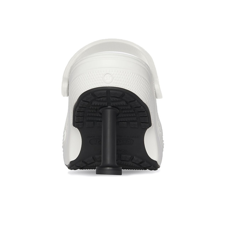 Balenciaga X Crocs Madame 80MM White Women's - POIZON