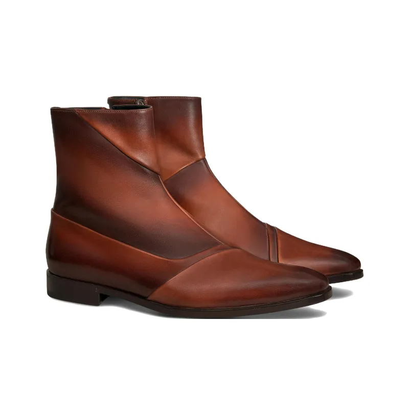 BERLUTI Ankle Boots Men's Brown-2