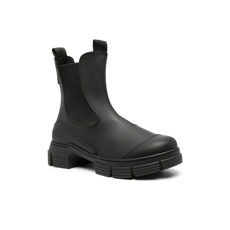 GANNI Chelsea Boots Women's Black-2