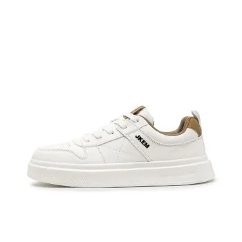 JKEM Slip Resistant Cushioning Abrasion Resistant Low Top Skateboard Shoes Men's
