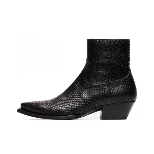 SAINT LAURENT Ankle Boots Women's Black