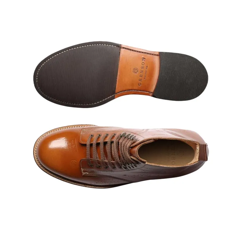 GRENSON Ankle Boots Men's Amber-4