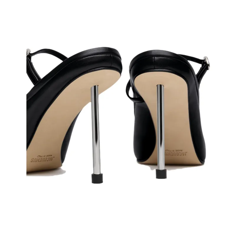 Jacquemus Slim Heel High Heels 10cm Women's Black-4