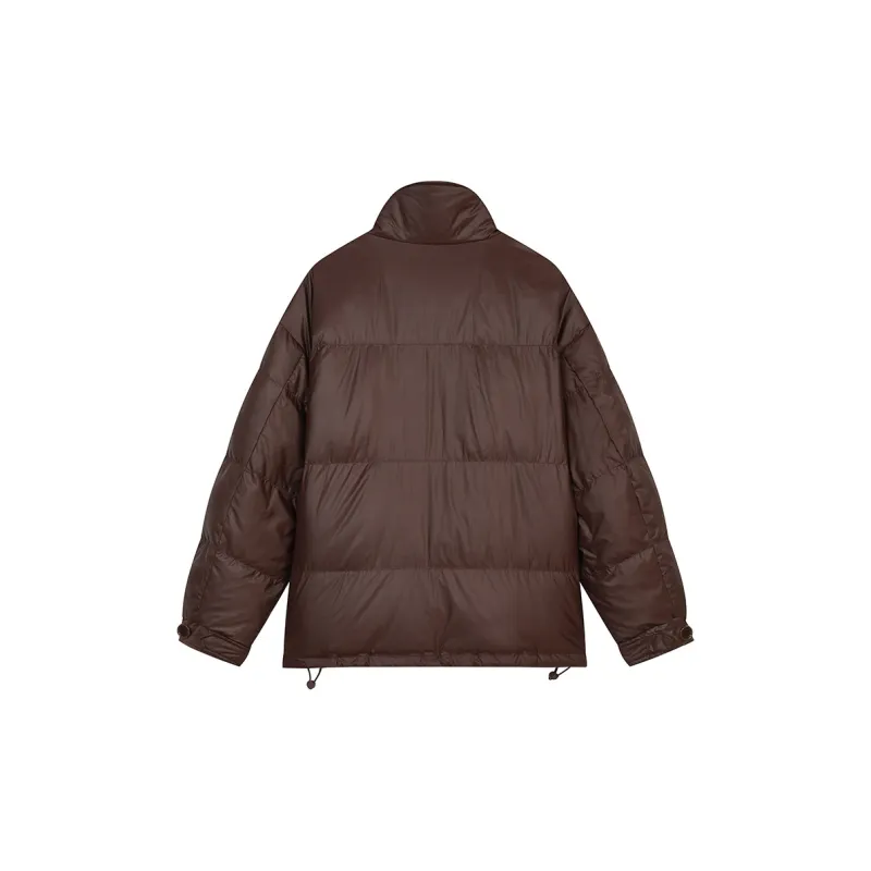 ELF SACK Down Jacket Women's Chocolate Coffee-1