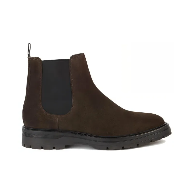 BOGGI Short Chelsea Boots Men's Brown-1