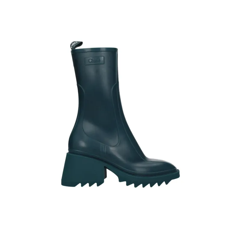 Chloe Ankle Boots 7cm Women's Green-1