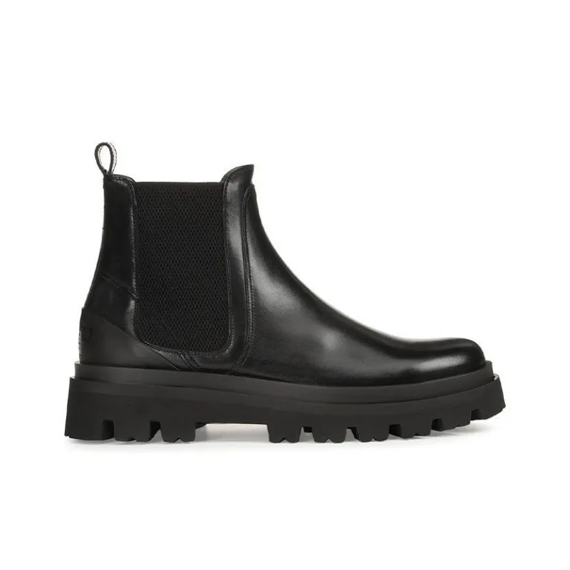 SERGIO ROSSI Chelsea Boots Men's Black-1