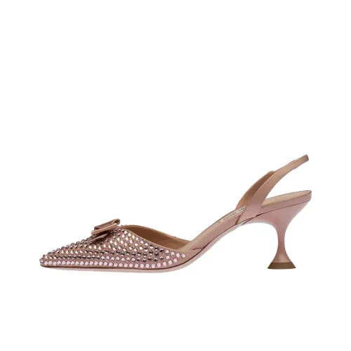 MIU MIU Slim Heel High Heels 6.5cm Women's Pink