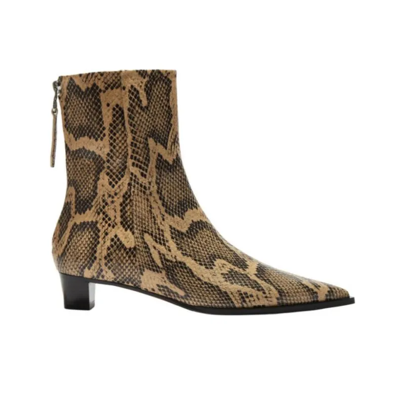 Aeyde Harriet Ankle Boots 3cm Women's Brown-1