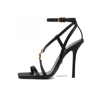VERSACE Medusa '95 115mm Crystal-embellished Sandals