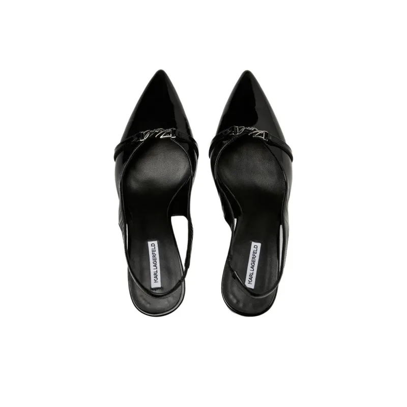 KARL LAGERFELD / Karl Lagerfeld Jeans Sienna Signia Slingback Pumps-3