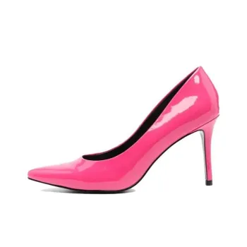 VERSACE JEANS Couture 90mm Faux-leather Pumps