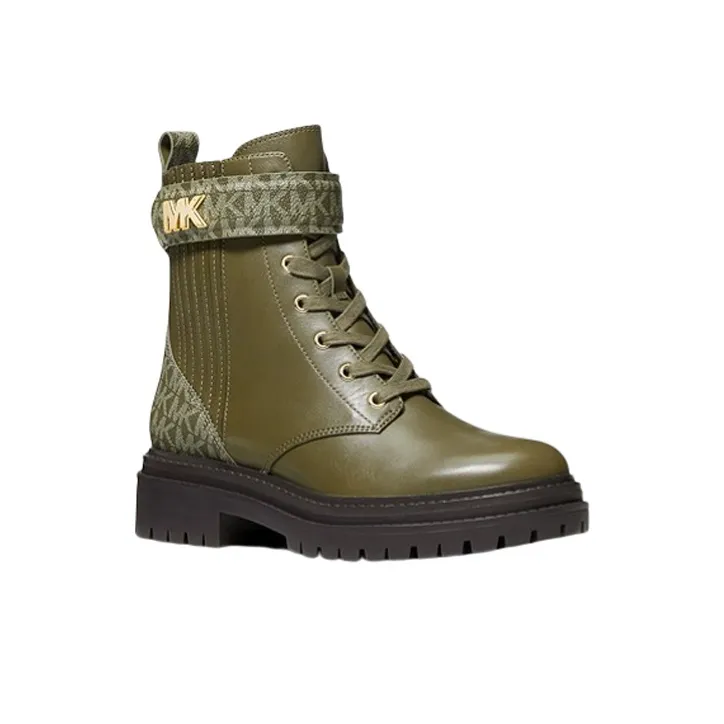 MICHAEL KORS Ankle Boots Women's Olive Green-2