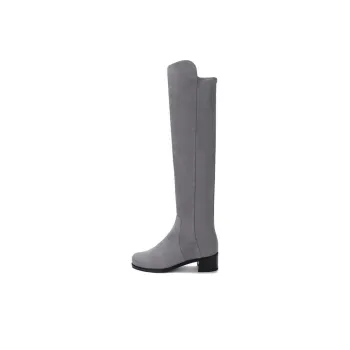 Stuart Weitzman Knee high Boots Women's Gray