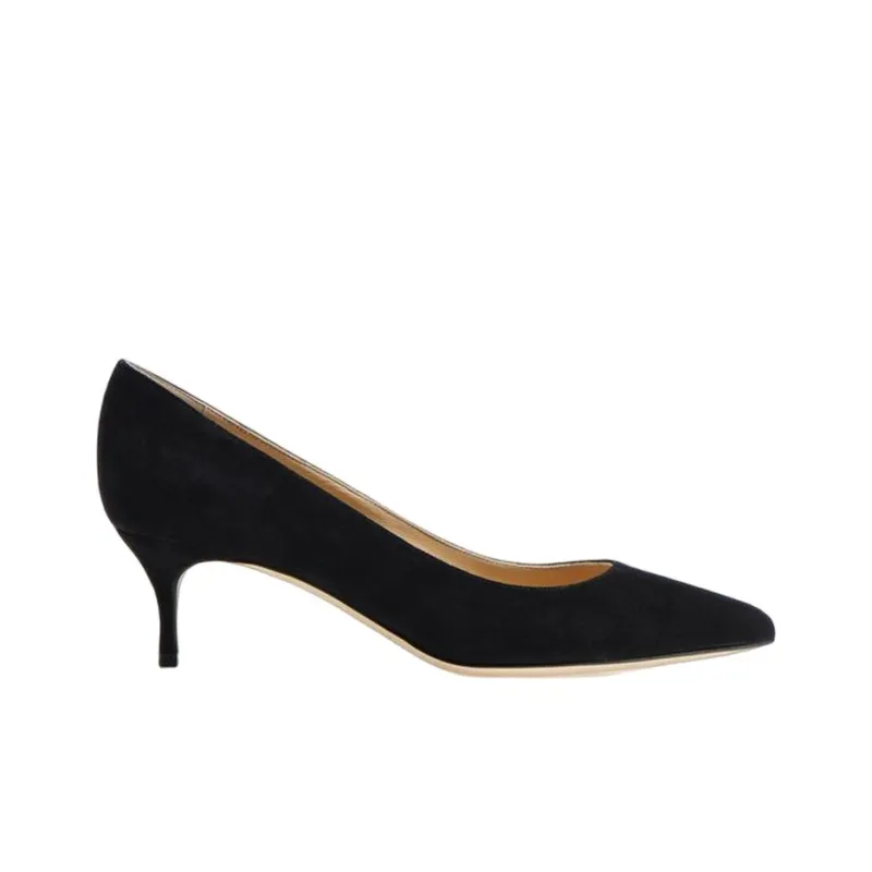 SERGIO ROSSI Godiva Slim Heel High Heels Women's Black-1
