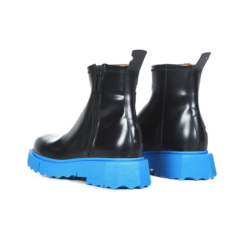 OFF-WHITE Sponge-Sole High Ankle Boots-2