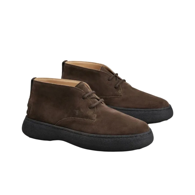 TOD'S W. G. Heritage Lace Up Desert Boots-2