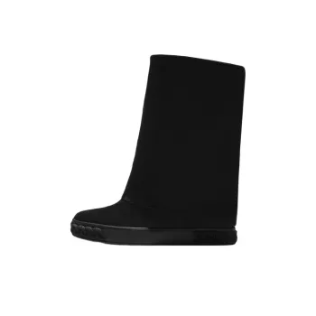Casadei Leather Flat Boots