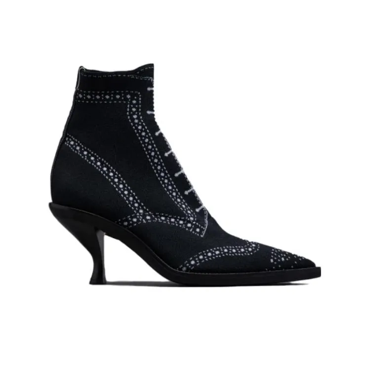THOM BROWNE· Ankle Boots 4cm Women's Black-1