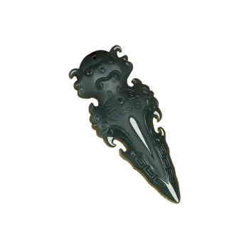 CUIYIN Pendants Green Jade Unisex