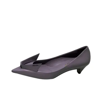 PRADA Slim Heel High Heels Women's Purple