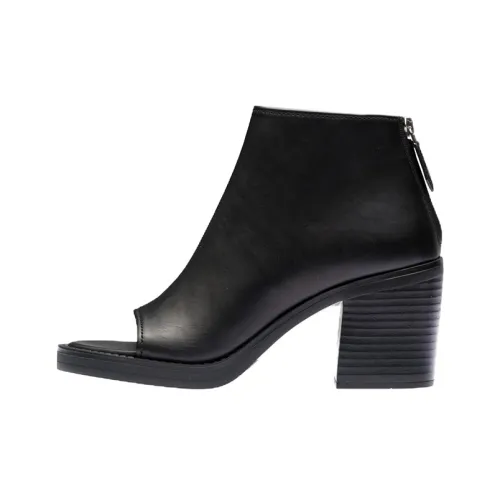 MIU MIU Ankle Boots 8cm Women's Black