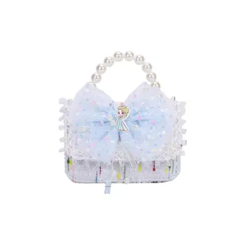 Disney Frozen Series Polyester Handbag Regular Kids' Pink/Blue