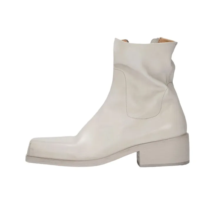 Marsèll Square-toe Block-heel Boots-0