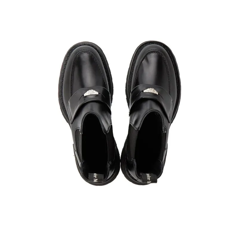 Alexander McQueen Round Toe Boots-4