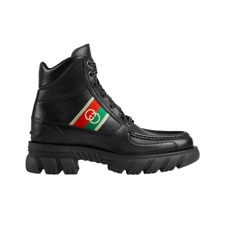 GUCCI Interlocking G Ankle Boots-1