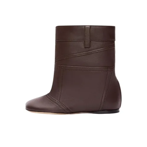 LOEWE Ankle Boots Women's Brown