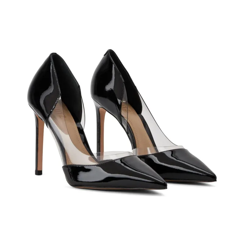 Schutz 105mm Pointed-toe Leather Pumps-2