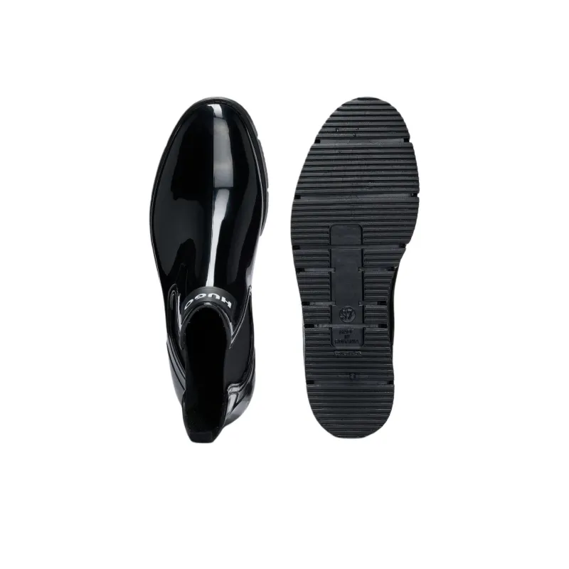 HUGO BOSS Short Chelsea Boots Women's Black-4