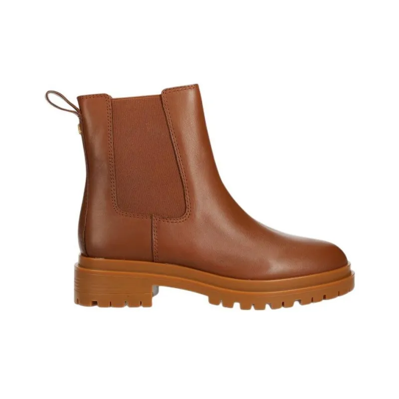 Polo Ralph Lauren Short Chelsea Boots Women's Brown-1