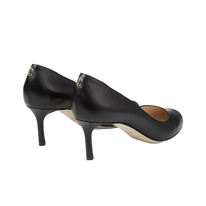 Jimmy Choo Selah Slim Heel High Heels 6cm Women's Black-3