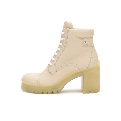 PRADA Ankle Boots 8cm Women's Beige