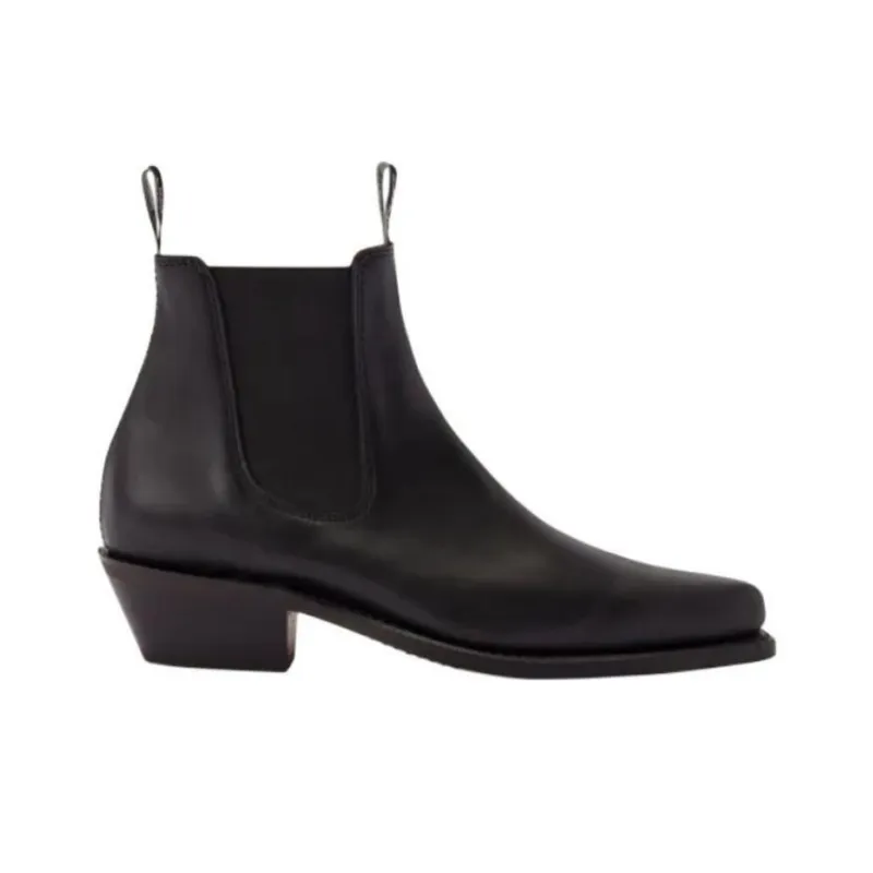 R.M.WILLIAMS Millicent Short Chelsea Boots 4.5cm Women's Black-1