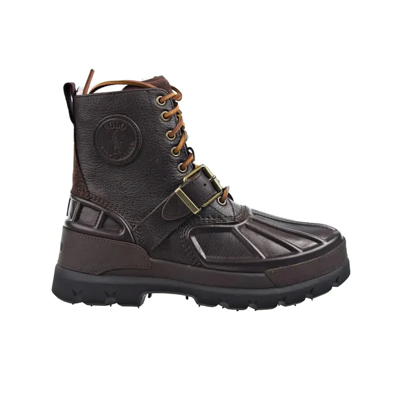 Polo Ralph Lauren Oslo High Boot Dark Brown-3