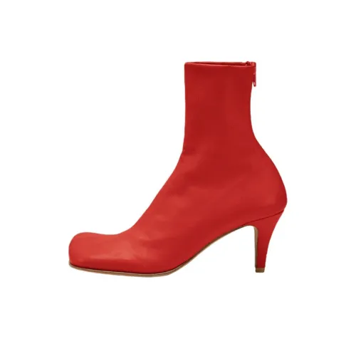 Bottega Veneta Ankle Boots Women's Red