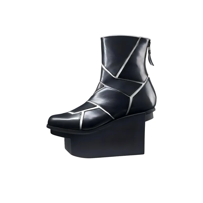 Trippen Broken Ankle Boots Women's Black-0