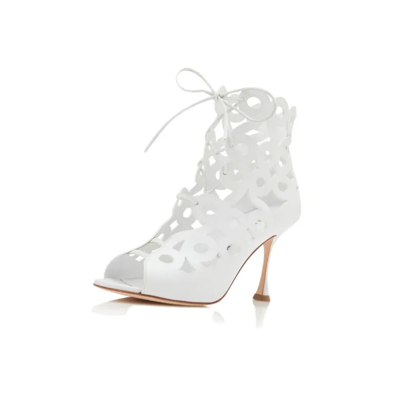 MANOLO BLAHNIK Taralo 90mm Cut-out Boots-2
