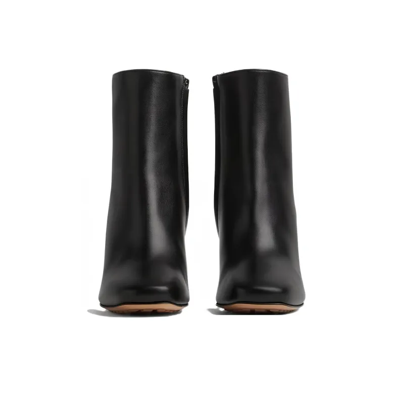 Bottega Veneta Square Toe Ankle Boots Women's-3