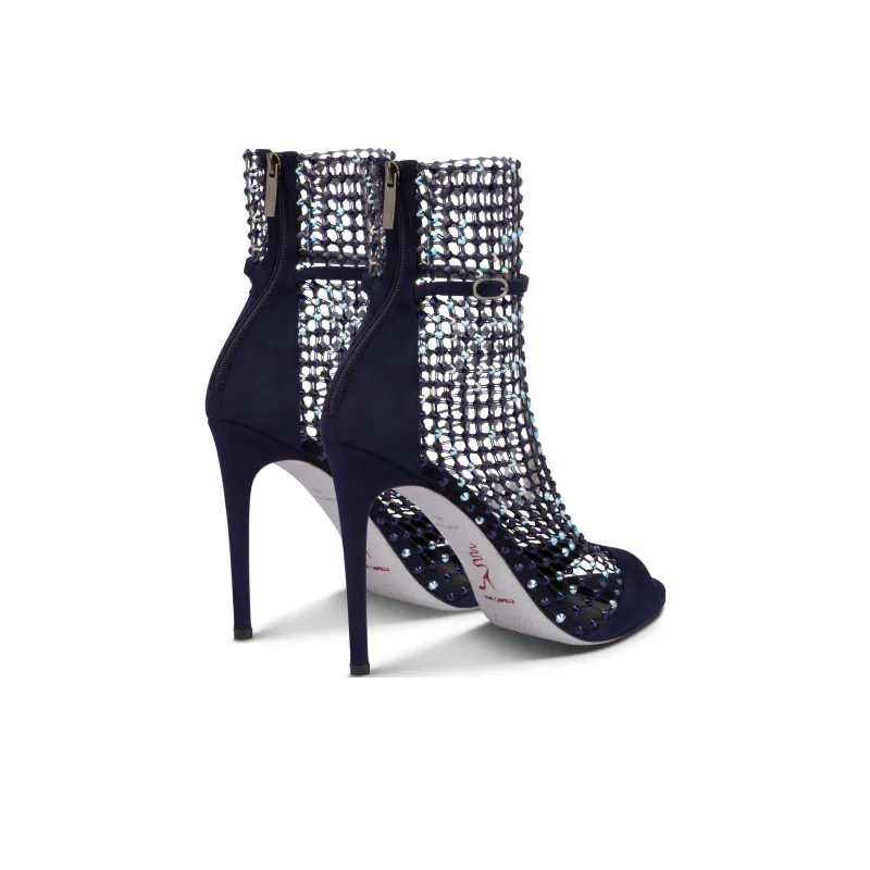 RENE CAOVILLA Ankle Boots Women's Blue-2