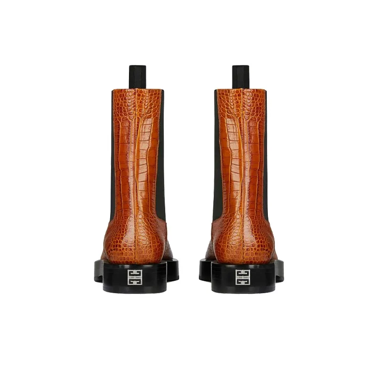 GIVENCHY Chelsea Boots Men's Camel-3